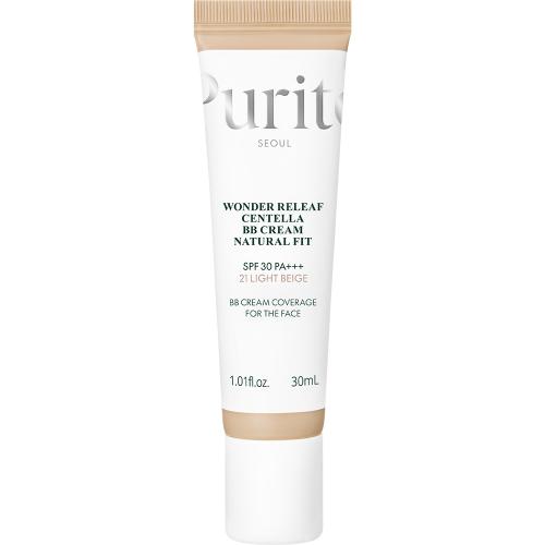 PURITO Wonder Releaf Centella BB Cream Natural Fit Crema Coloranta de fata 21 Light Beige