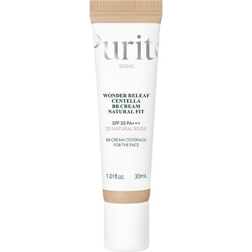 PURITO Wonder Releaf Centella BB Cream Natural Fit Crema Coloranta de fata 23 Natural Beige SPF 30 PA   