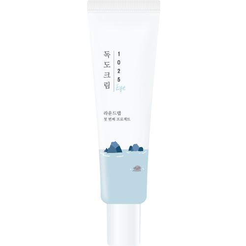 ROUND LAB 1025 Dokdo - crema de ochi formulata cu niacinamida si acid hialuronic, care contribuie la hidratarea pielii si la metinerea confortului cutanat - 30 ml