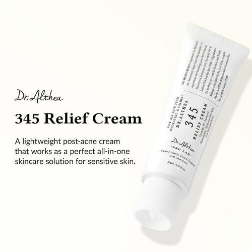 Dr. Althea 345 Relief Cream Renew crema de fata - calmare si hidratare, 50 ml