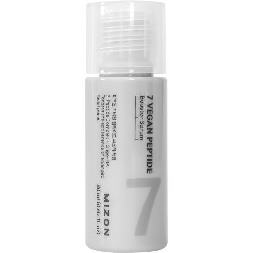 MIZON 7 Vegan Peptide Booster Serum - ser de fata formulat cu peptide vegane si acid hialuronic, care contribuie la hidratarea pielii si la mentinerea confortului cutanat - 20 ml