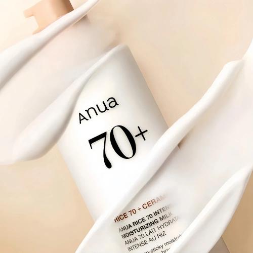 ANUA Rice 70 Intensive Moisturizing Milk Lotiune de fata - hidratare si bariera, 150 ml
