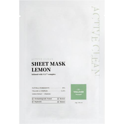 Active Clean Sheet Mask Lemon...