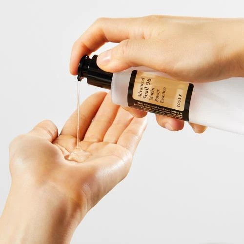 COSRX Advanced Snail 96 Esenta faciala cu extract de melc - Hidratare intensiva si reparare ten sensibil, 100 ml