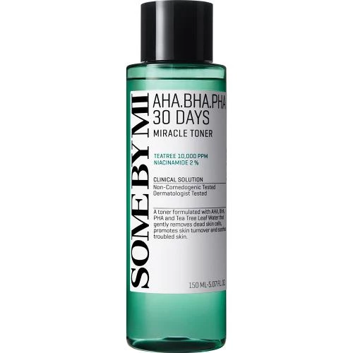 SOME BY MI Aha-Bha-Pha 30Days Miracle Toner de fata - calmare si luminozitate, 150 ml