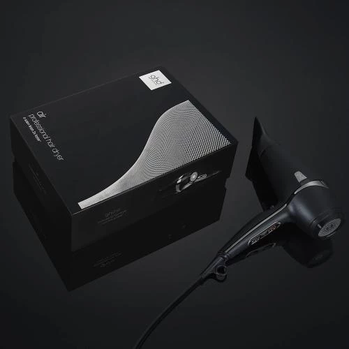 Uscător de păr profesional GHD Air – Putere de 2100W pentru uscare rapidă și finisaj neted, culoare neagră
