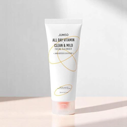 JUMISO All Day Vitamin Gel de Curatare Facial Clean & Mild Renew - Curatare Delicata si Luminozitate Instantanee, 150 ml