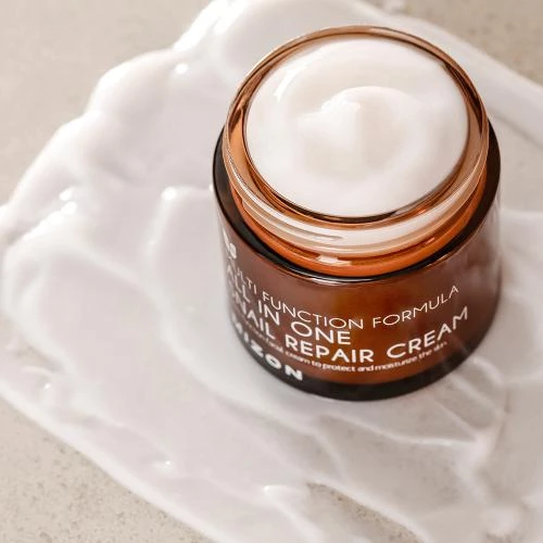 Mizon All In One Snail Repair Cream Cremă intens reparatoare pentru față cu extract de melc, 120 ml