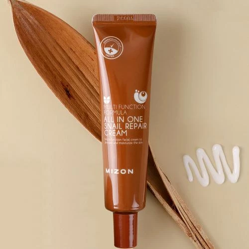 Mizon All In One Snail Repair Cream Cremă regeneratoare pentru față cu extract de melc, 35 ml