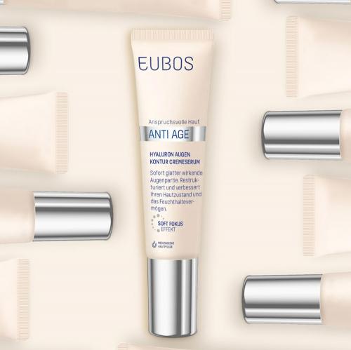 EUBOS Anti Age Eye Contour Cream Serum crema - hidratare si fermitate, 15 ml