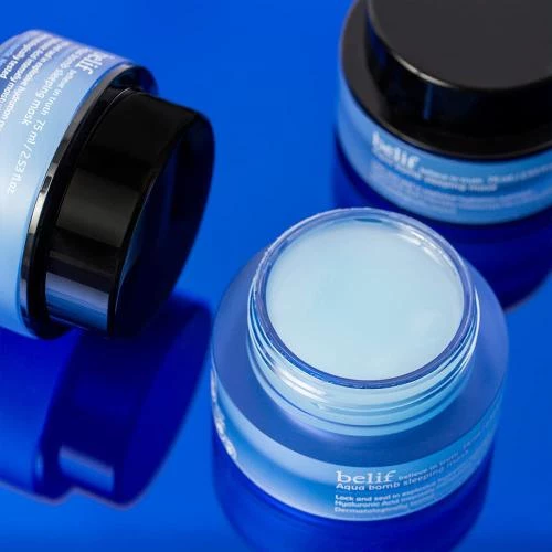 Belif Aqua Bomb Sleeping Mask 75 ml – Mască de față hidratantă pentru noapte cu textură de gel
