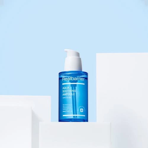 REAL BARRIER Aqua Soothing Renewal Ser Concentrat pentru Fata - Hidratare Profunda si Calmanta, 50 ml