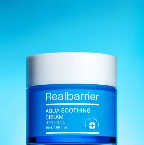 Real Barrier Aqua Soothing Cream – Cremă de față calmantă și răcoritoare, 50ml