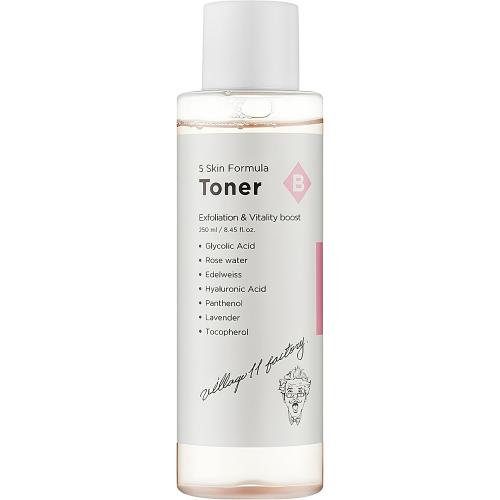 VILLAGE 11 FACTORY B Skin Formula Toner Toner de fata exfoliant 250 ml