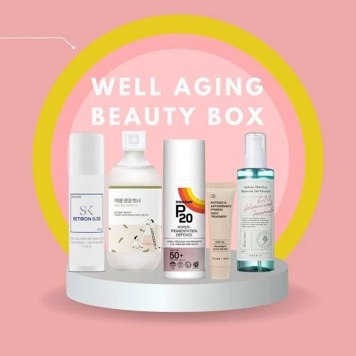 Set de 5 produse esențiale pentru îngrijirea pielii  Well-Aging Beauty Box