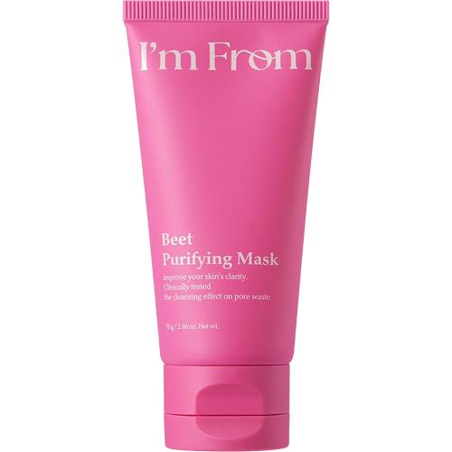 I'M FROM Beet Purifying Mask 70 gr - Masca de fata formulata cu sfecla rosie si argila, care contribuie la curatarea porilor, la controlul excesului de sebum si la indepartarea celulelor moarte