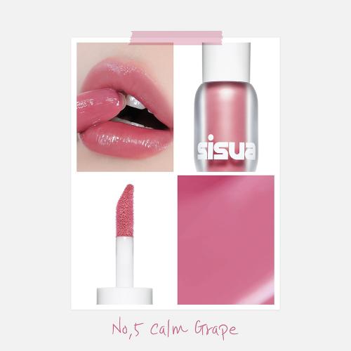 UNLEASHIA Berry Shot Lip Tint nuantator pentru buze No. 5 Calm Grape - hidratare si rezistenta, 3.8 gr