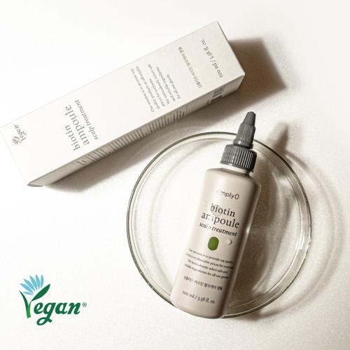 SIMPLYO Biotin Ampoule Scalp Treatment ser - calmare si hidratare, 100 ml