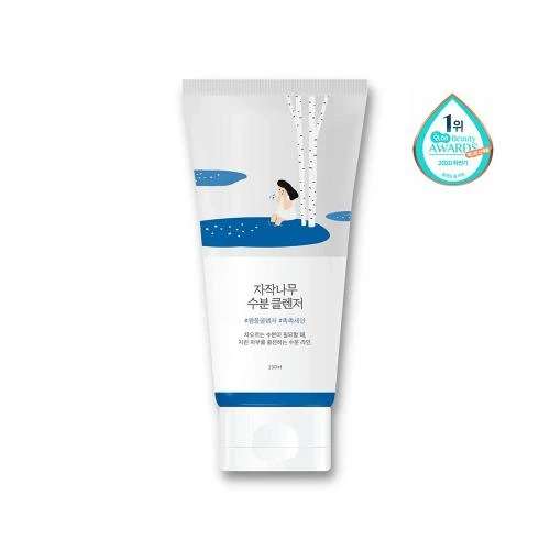 ROUND LAB Birch Juice Spuma de curatare hidratanta - Curatare delicata si hidratare intensa pentru piele sensibila, 150 ml