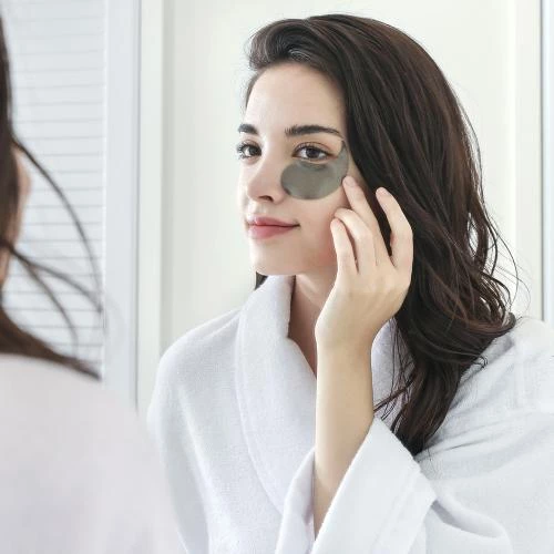 Mizon Black Pearl plasturi hidrogel pentru ochi - antirid, iluminare si hidratare intensa, 60buc