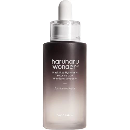 HARUHARU WONDER Black Rice Hyaluronic Botanical 2GF Wonderful Ampoule ser de fata - hidratare si regenerare, 30 ml