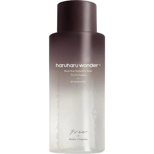 HARUHARU WONDER Black Rice Hyaluronic Toner Free of Alcohol and Fragrance toner - hidratare si calmare, 300 ml