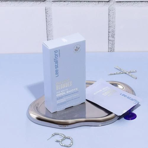 Bleach Blondes Ice White Cool Shot Balsam nuantator 4x15ml