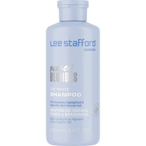 LEE STAFFORD Bleach Blondes Ice White Toning Sampon pentru par blond cu suvite 250 ml