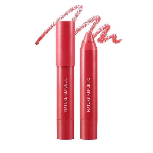 NATURE REPUBLIC By Flower Ruj Creion Multifunctional Pink Breeze 02 - Hidratare si Culoare Vibranta, 2.5g