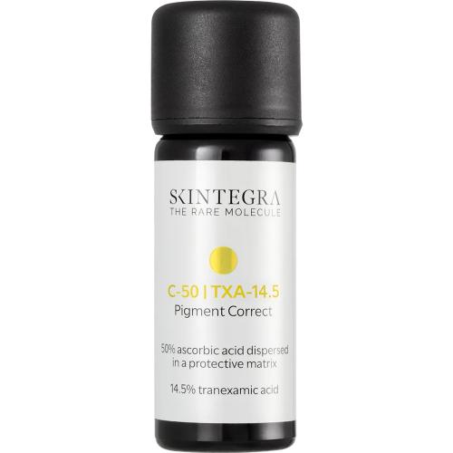 SKINTEGRA C-50 TXA-14.5 Pigment Correct, 4.5 gr - pudra de fata formulata cu acid ascorbic si acid tranexamic, care contribuie la uniformizarea nuantei tenului si la reducerea aspectului hiperpigmentarii