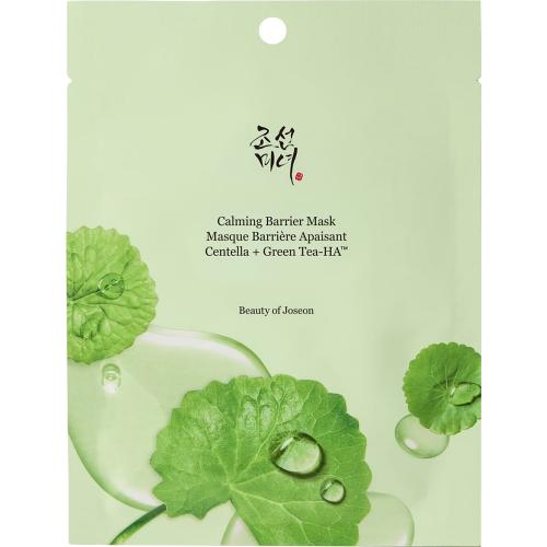 BEAUTY OF JOSEON Calming Barrier Sheet Mask 18 ml - Masca de fata formulata cu Centella asiatica si acid hialuronic, care contribuie la calmarea pielii si la mentinerea barierei de hidratare