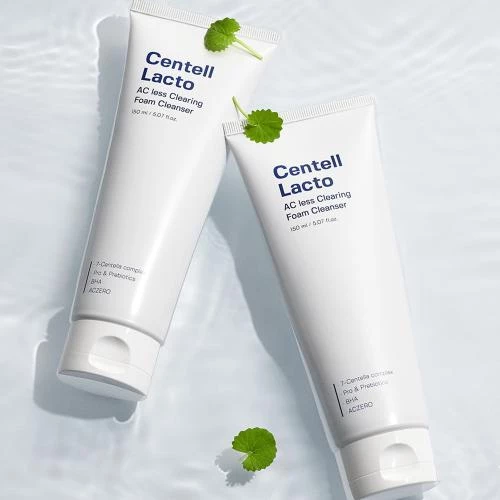 Sungboon Editor Centell Lacto AC Less Clearing Foam – Spumă de curățare pentru ten acneic, 150 ml