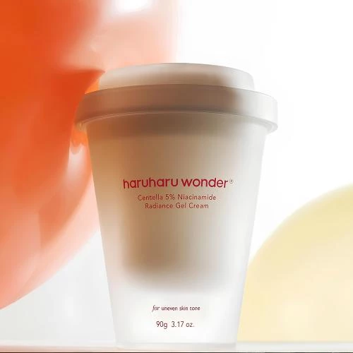 HARUHARU WONDER Centella 5% Niacinamide Radiance Gel Cream crema de fata - luminozitate si hidratare, 90 gr