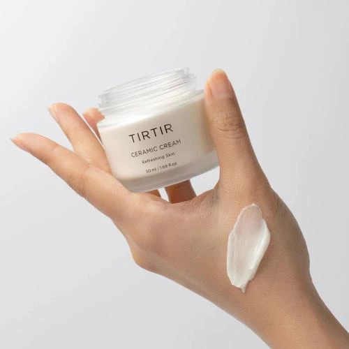 TIRTIR Ceramic Cream Crema pentru fata Intens Hidratanta - Hidratare Profunda si Calmare, 50 ml