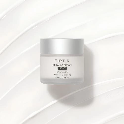 TIRTIR Ceramic Cream Light Crema pentru fata Light - Hidratare Profunda si Control Sebum, 50 ml