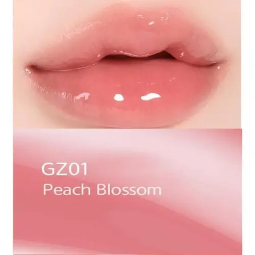 BLACK ROUGE Chewy Lip Glaze - luciu de buze formulat cu agenti hidratanti si ingrediente hranitoare, care contribuie la buze stralucitoare, voluminoase si hidratate, fara senzatie lipicioasa sau uscaciune - 3.5 gr - GZ01 Peach Blossom