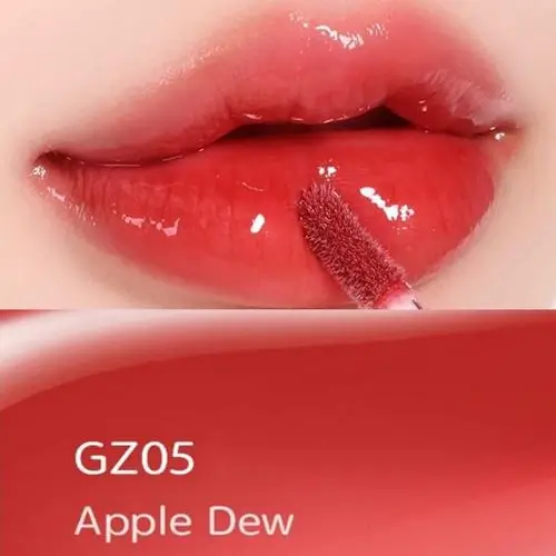 BLACK ROUGE Chewy Lip Glaze - luciu de buze formulata cu agenti emolienti si agenti pentru volumizarea buzelor, care contribuie la hidratarea buzelor si la metinerea confortului fara senzatie lipicioasa sau uscaciune - 3.5 gr - GZ05 Apple dew