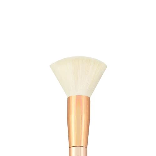 ROYAL AND LANGNICKEL Chique Rose Gold Pensula pentru fond de ten si pudra Nuanta Universala - Aplicare Uniforma si Finish Impecabil, Vegana, 50 g