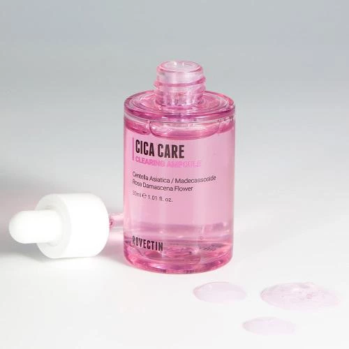 ROVECTIN Cica Care Ser de fata Calmare si Hidratare - Antiacnee si Iluminare Ten Sensibil, 30 ml