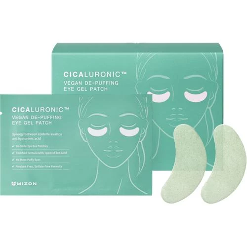 MIZON Cicaluronic Benzi Hidrogel pentru Ochi - Hidratare Intensa, Anticearcan si Anti-Pungi, 21buc