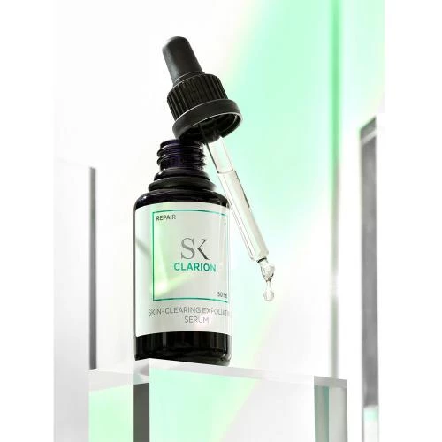 Skintegra Clarion – Ser Exfoliant de Noapte cu 4% Acid Glicolic & 2% Acid Salicilic (30 ml) | Pori Curați & Sebum Control