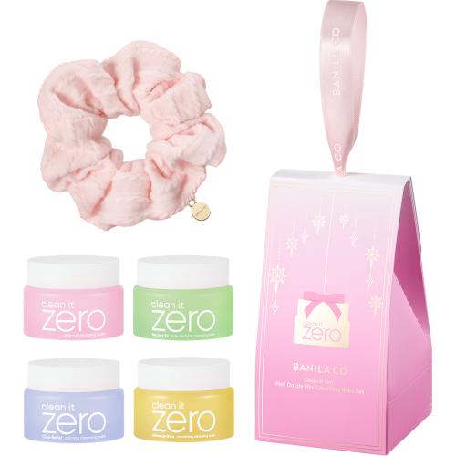 Clean it Zero Pink Dazzle Mini Cleansing Balm Set