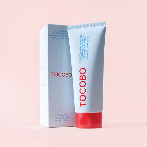 TOCOBO Coconut Clay Spuma de curatare intensa - Curatare profunda si hidratare pentru pori dilatati si ten sensibil