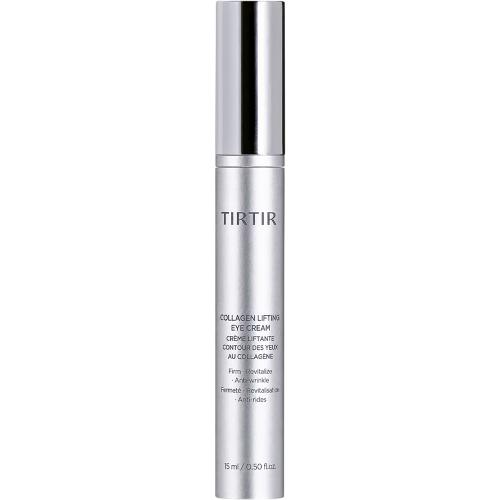TIRTIR Collagen Lifting Eye Cream - crema de ochi formulata cu colagen vegetal si adenozina, care contribuie la calmarea pielii si la mentinerea confortului cutanat - 15 ml