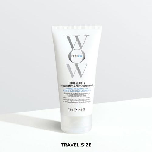 COLOR WOW Color Security Balsam pentru par fin spre normal - Hidratare si protectie culoare pentru stralucire intensa, 75 ml