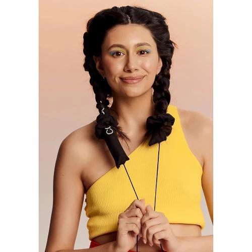 Cordeluta Cool Curl pentru bucle, Negru