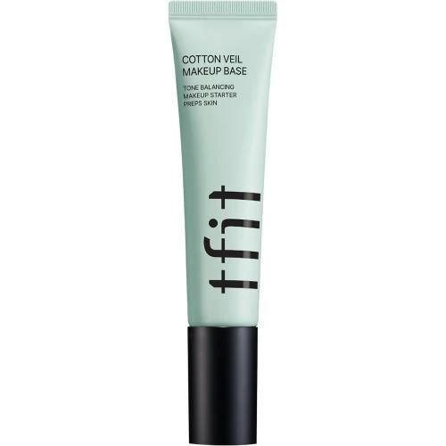 TFIT Cotton Veil Makeup Base 01 Pure Green baza pentru machiaj hidratare si corectare