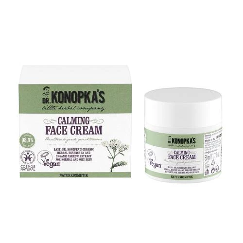 DR. KONOPKA'S LITTLE HERBAL COMPANY Herbal Care Crema de fata calmanta N54 - hidratare si echilibrare sebum, 50 ml