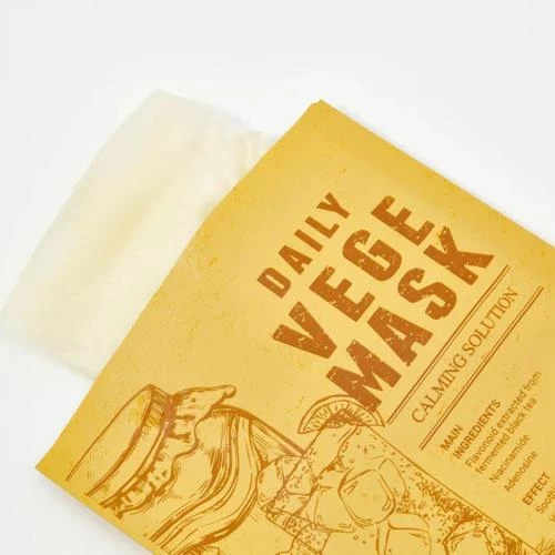 YADAH Daily Vege Masca de fata Kombucha - Hidratare si Luminozitate cu Kombucha, Niacinamida si Adenozina, 23 ml