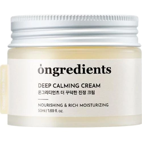 Ongredients Deep Calming Cream...